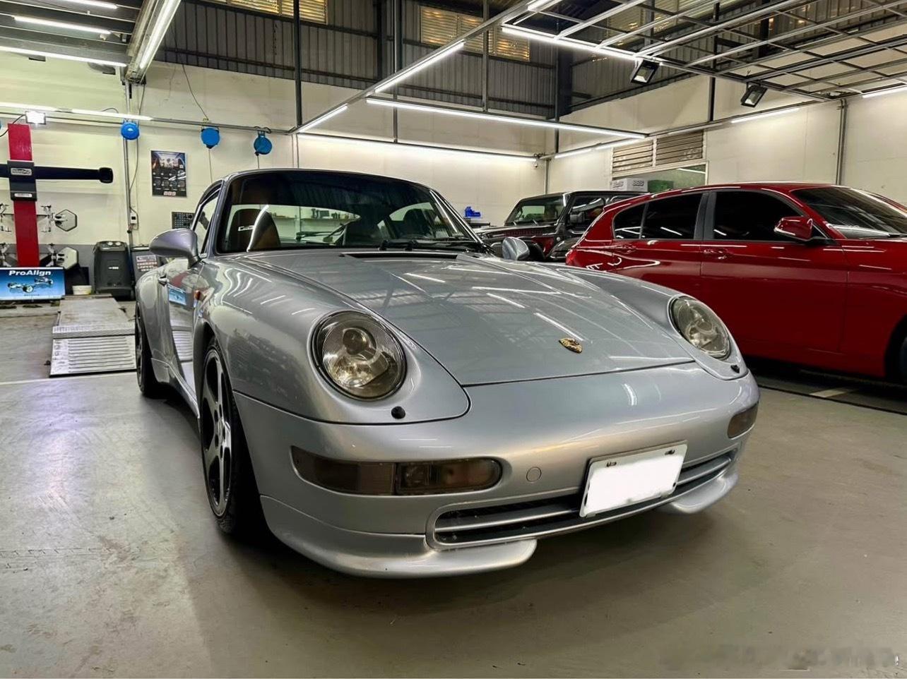 台湾老车🇩🇪Porsche 993 RUF Style 原廠巧克力色內裝少見
