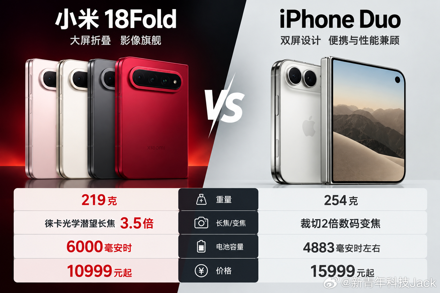 一起床就有朋友问我，iPhone Duo值不值得买和小米18 Fold哪个更好，