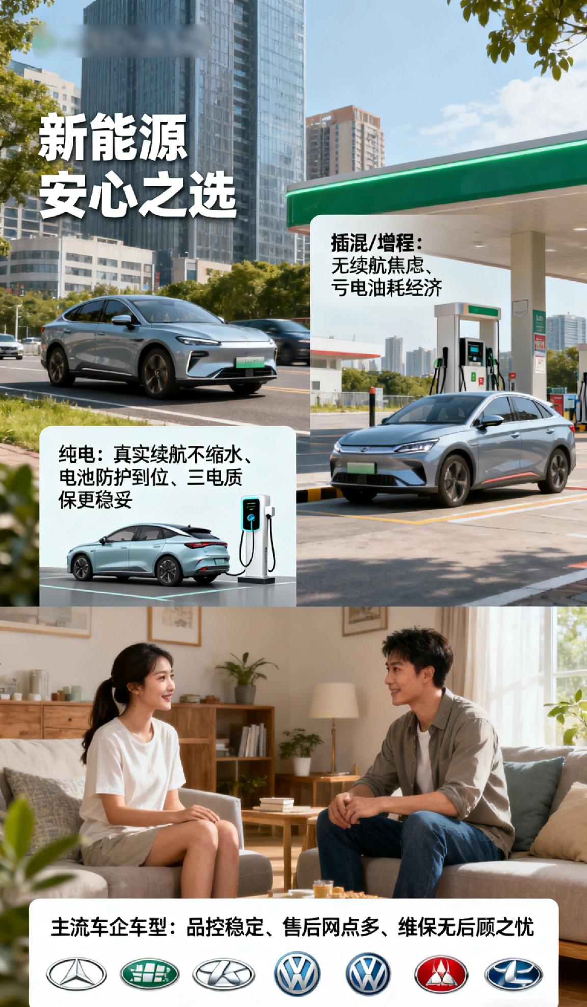 新能源车型哪款才是安心之选?
新能源安心之选，关键要兼顾安全、实用与售后。纯电看