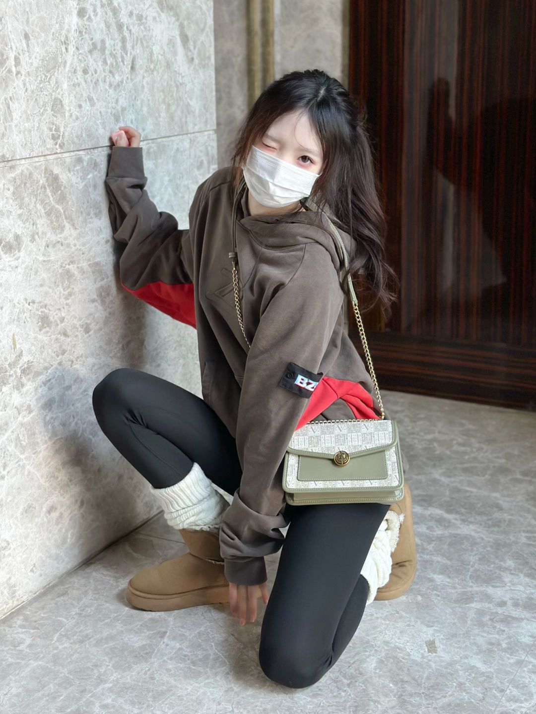卫衣➕鲨鱼裤还ok么