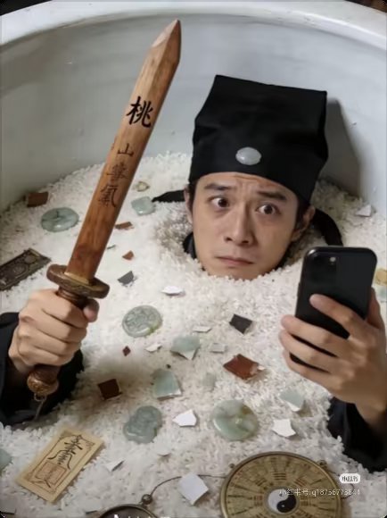 一袋糯米 全部暴露你为什么会怕糯米啊”我真是笑的不行了，事情已经诡异到一种地步了