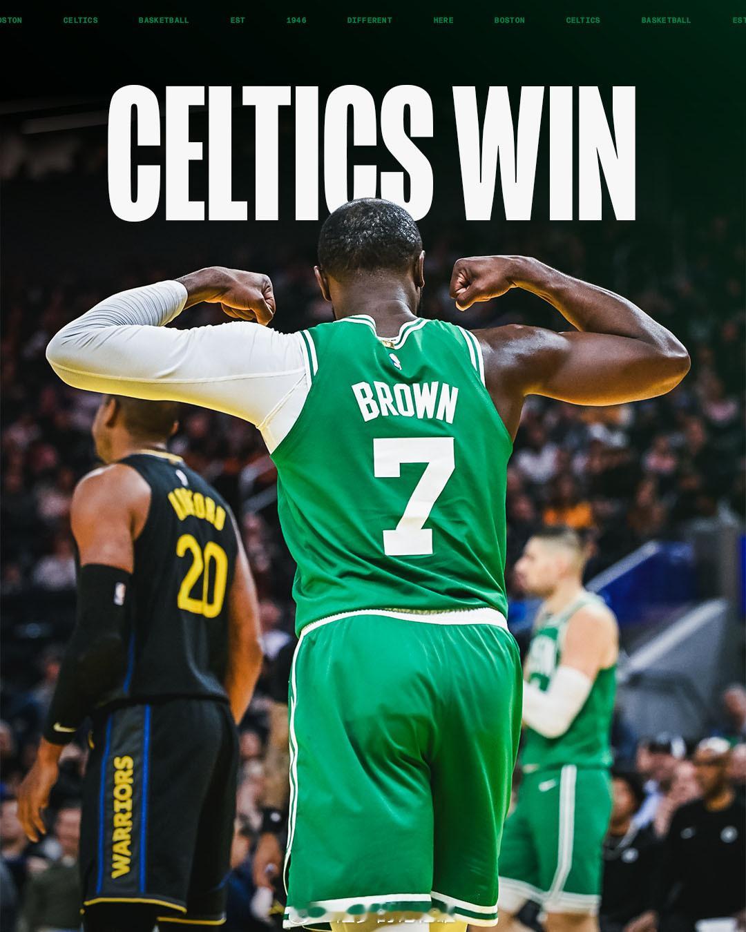 全场比赛数据📊杰伦-布朗23分15篮板13助攻萨姆-豪瑟16分3篮板5助攻佩顿