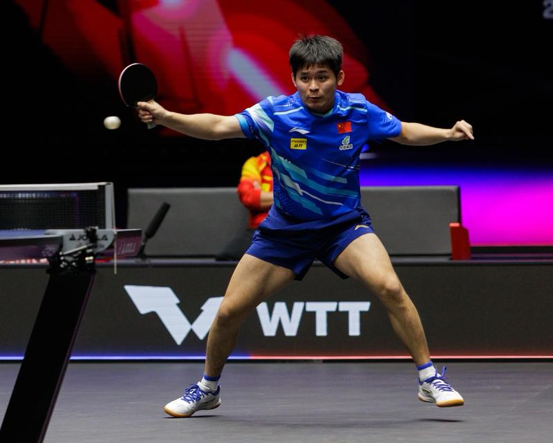 2月5日第35届国际乒联 - 亚乒联盟亚洲杯男单小组循环赛第二轮，王楚钦太牛啦，