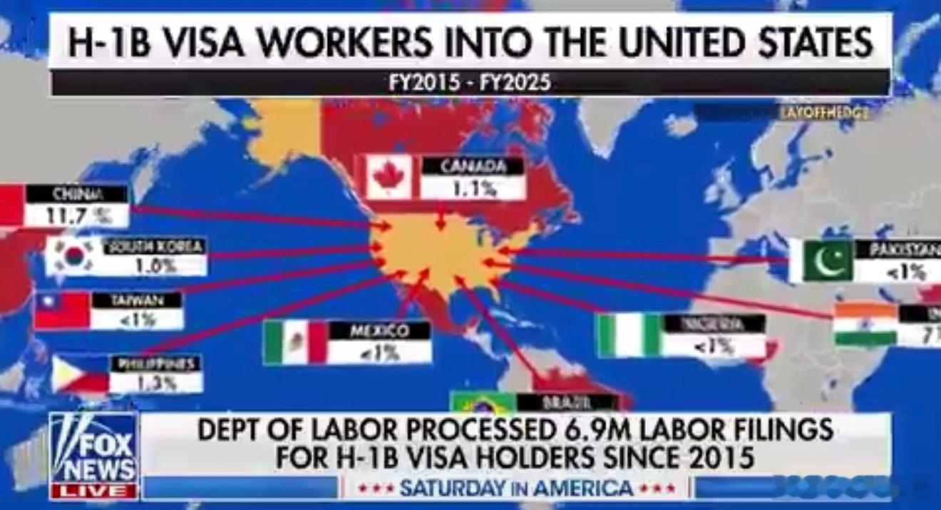 【美国H-1B签证欺诈指控：印度申请涉嫌大规模造假】美国这边最近一个比较大的新闻