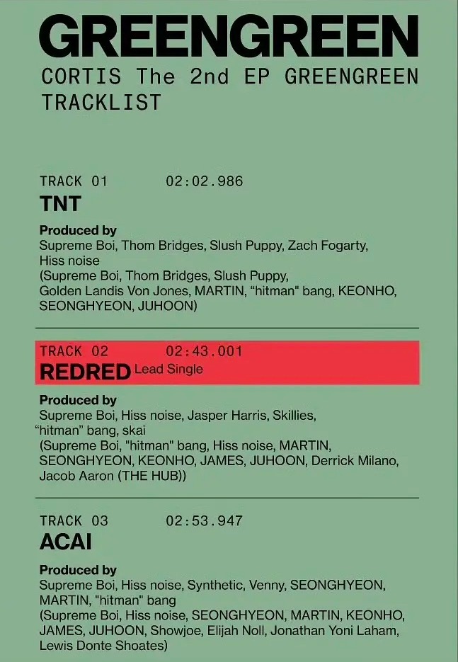 CORTIS新歌《TNT》和时代少年团撞名 