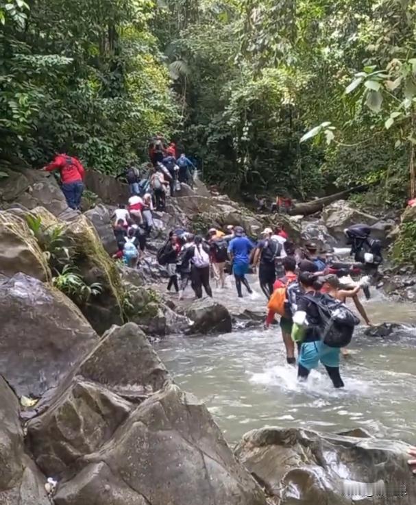 非法移民分子争分夺秒，成千上万人同时涌入美国南部边境，都想抢在特朗普就职前“润”