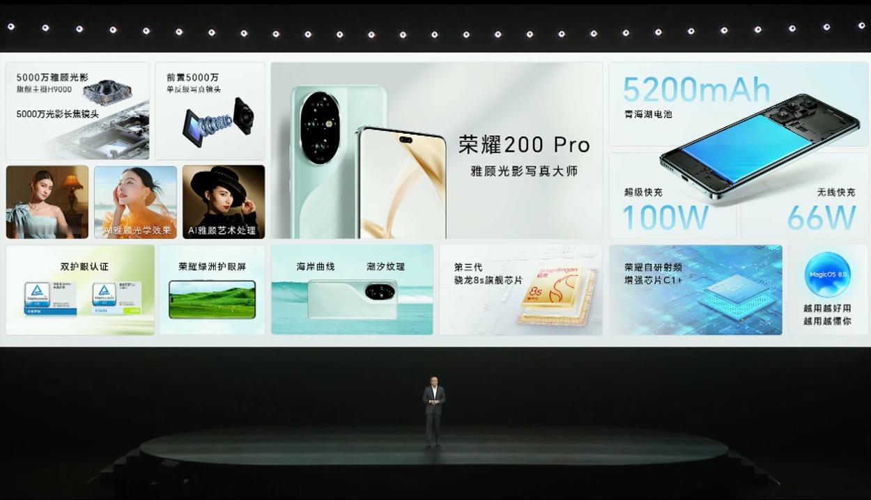 荣耀 200 Pro 及荣耀 200 正式发布

昨日荣耀 200 系列发布会正