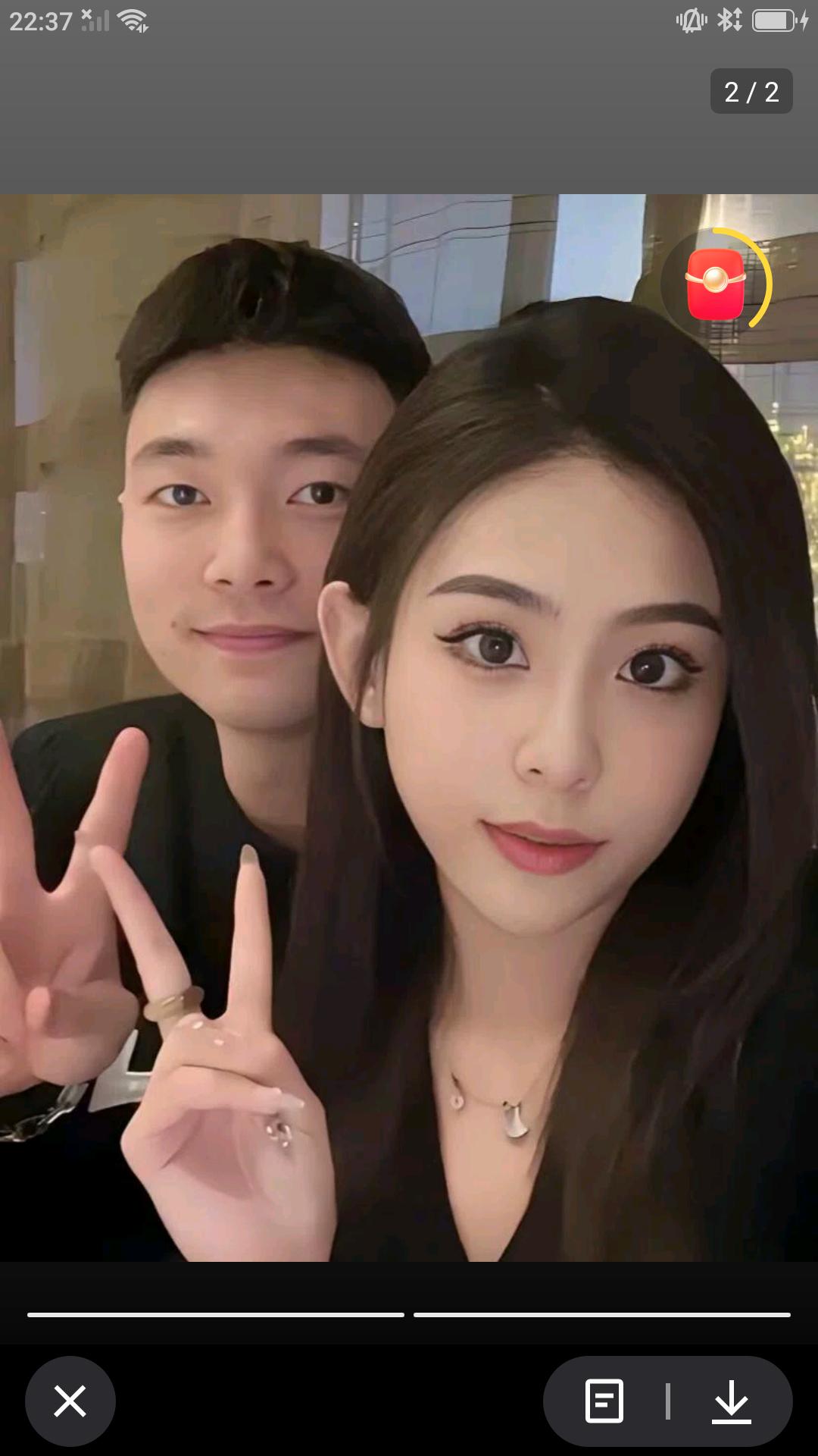 【CBA 球员另一半个个相貌出重，颜值高，辽篮悍将鄢守琦和妻子也是郎才女貌啊！两