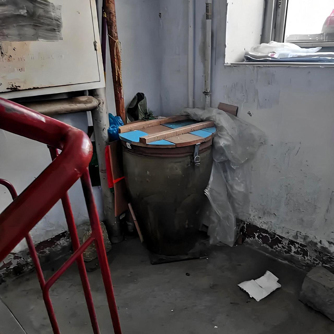 下午一进楼道就飘来一股酸菜味，走到家门口才发现，果然是对门大妈又腌酸菜了！

大