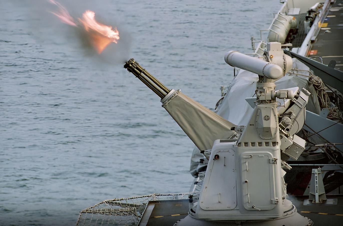 每天认识一件兵器 荷兰“守门员”近程防御武器系统“守门员”（Goalkeeper