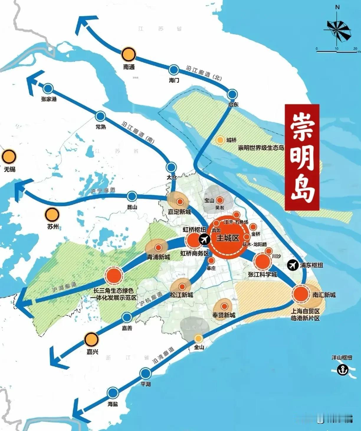 崇明划给江苏或许应当比当下更好，崇明的人均收入居然比不上相邻的海门和启东，这合乎