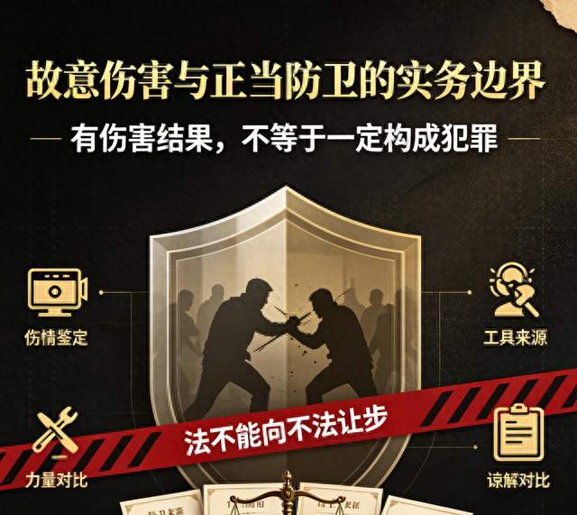 故意伤害罪与正当防卫的边界该如何把握