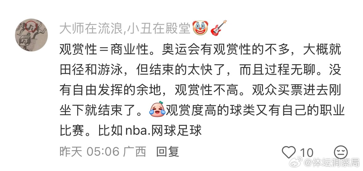 为什么奥运会人气不及世界杯🤔 