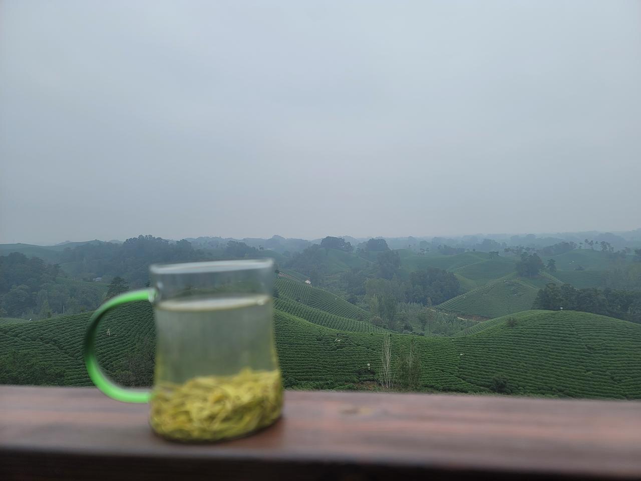 早上八点起床
九点到办公室
现在工作结束
窗外烟雨蒙蒙
室内温暖如春
茶香书香弥