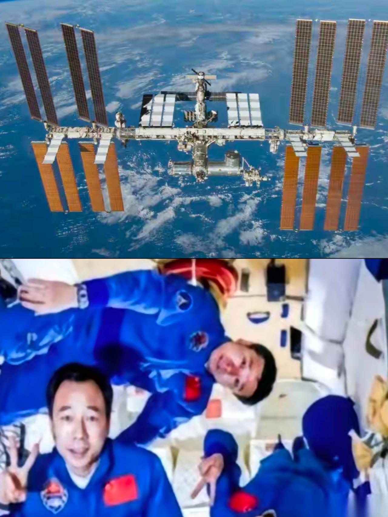 聊聊中国空间站。
最近网上特安静，没人提了。有人悄悄说，“没脸提，跟国际空间站差