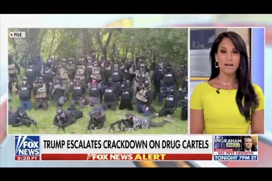 🚨🇺🇸🇲🇽新的“禁毒战争”是一场真正的战争。

据报道，在将贩毒集团指