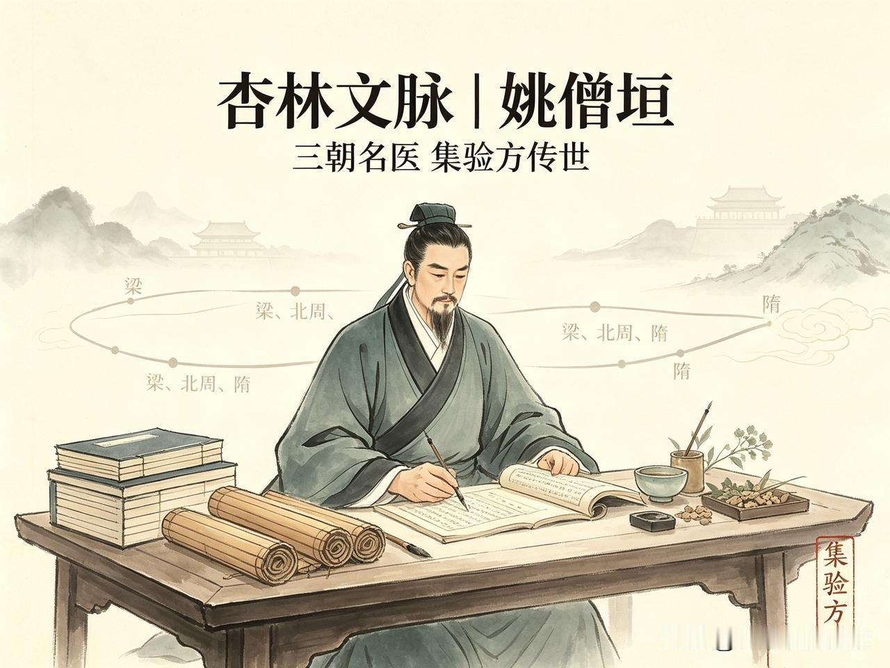 杏林文脉｜姚僧垣：历经三朝的南北朝名医，医术折服帝王将相

南北朝战火连绵，政权