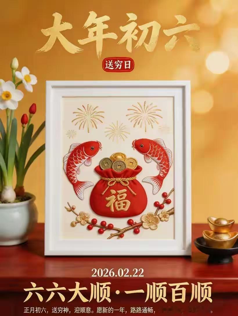 【原创】美文·新春初六祝福
                          