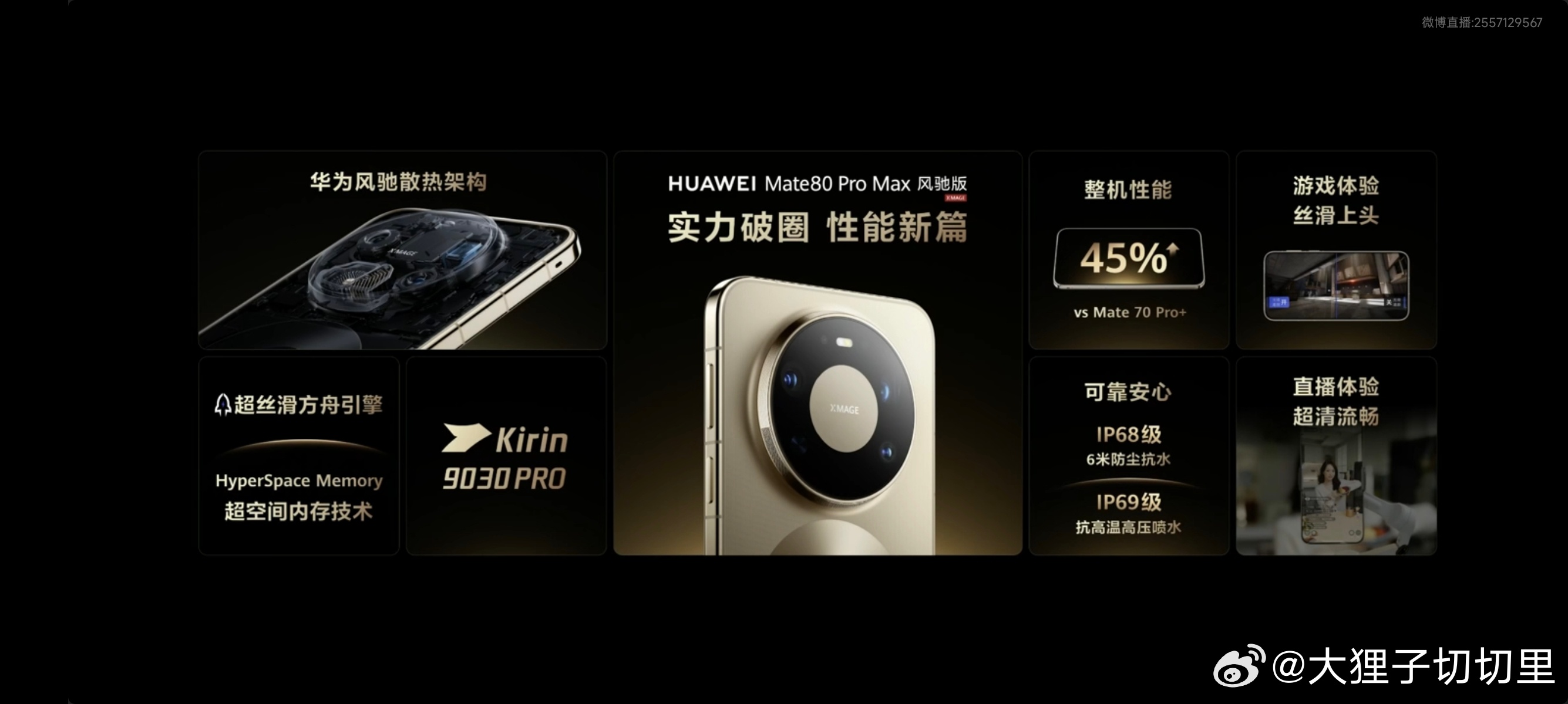 华为Mate 80 Pro Max 风驰版价格来了，16+512GB 8499元