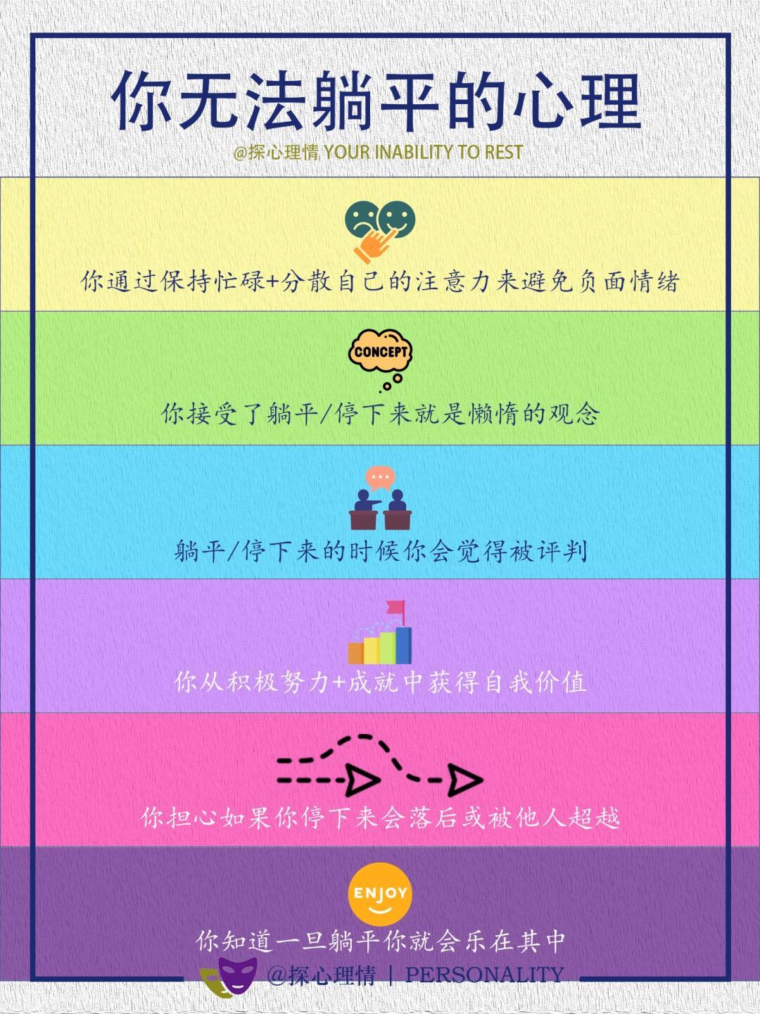 你无法躺平的心理