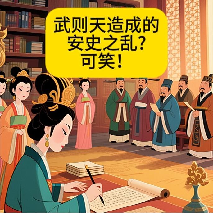 安史之乱? 可笑！
武则天去世到安史之乱发生，相距50年。其中李隆基在位44年。