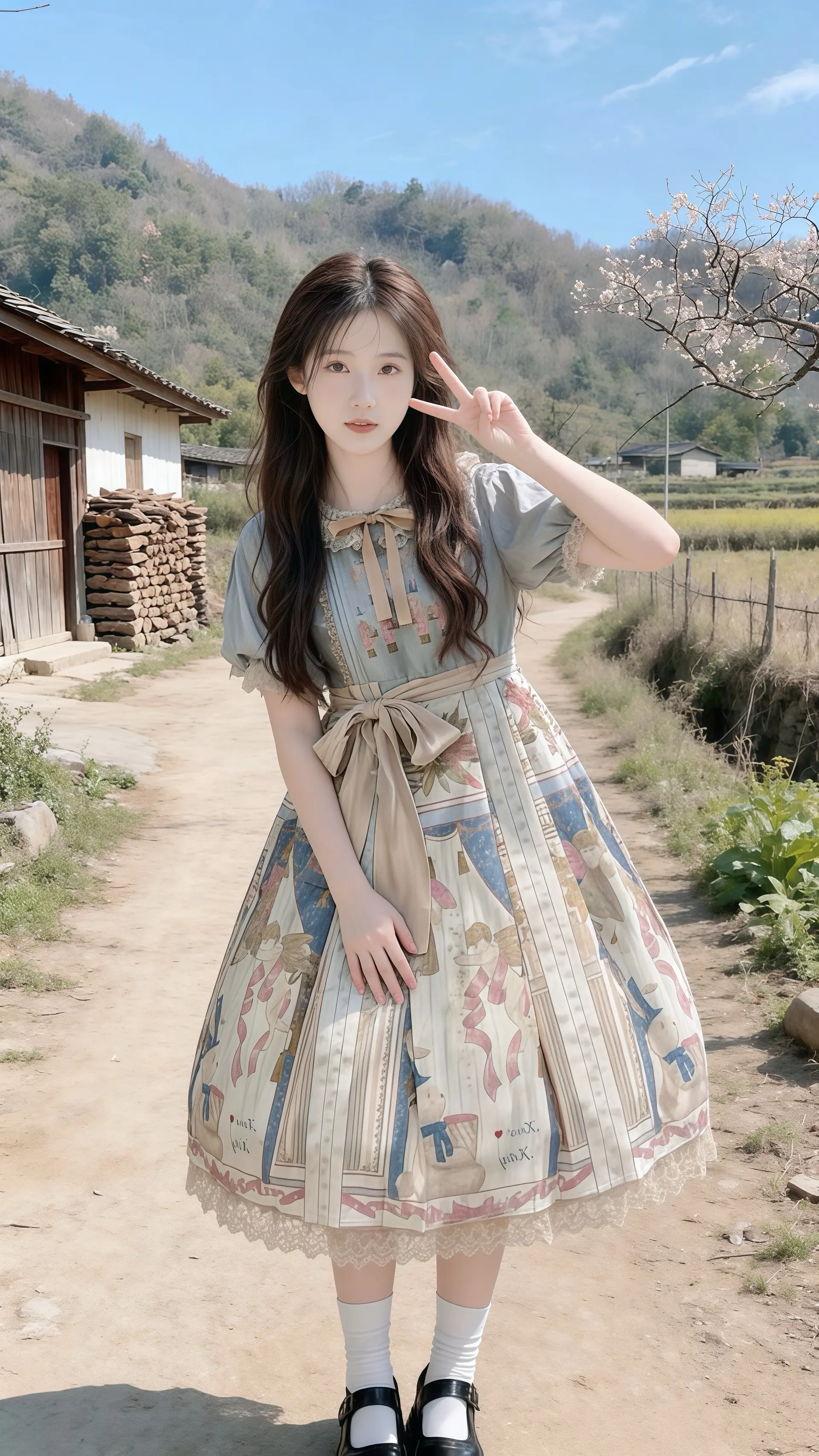 甜妹 古早氛围感拿捏了 森女 交出你的甜美洛丽塔穿搭 ootd