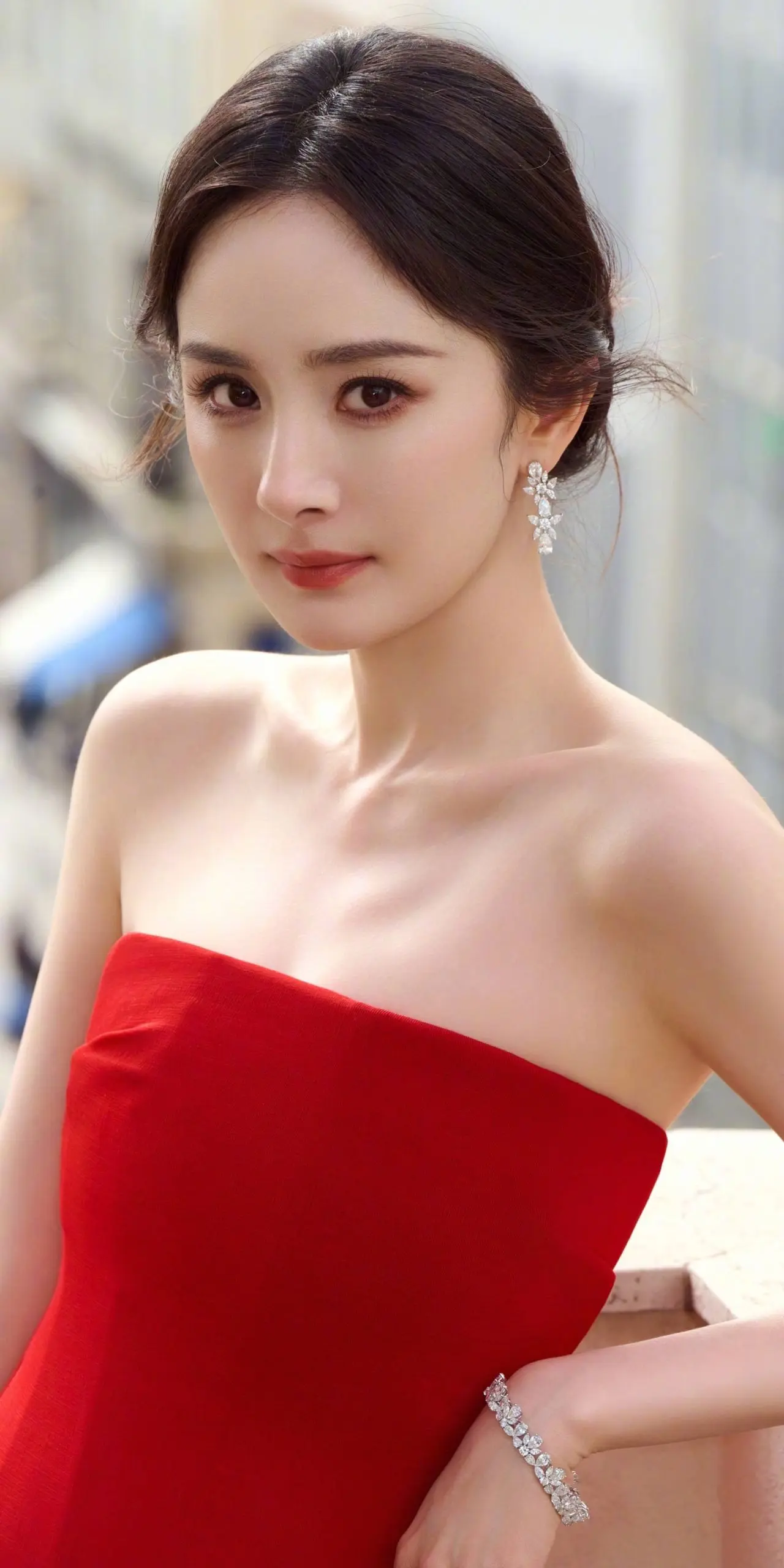 杨幂 红色诱惑