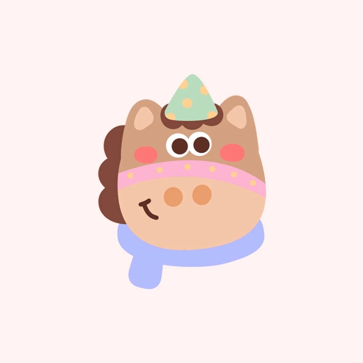 动漫超话创作官超话repo日记新年迎喜番各种可爱的绘本风格小动物头像。 