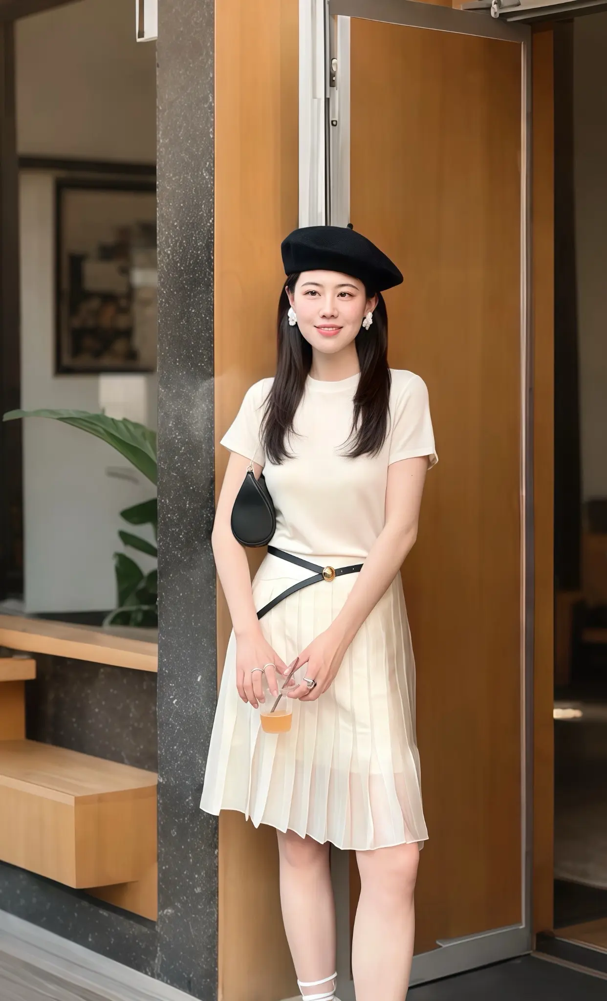 韩系通勤女神范儿穿搭，上班聚会都🉑。韩系穿搭 显瘦显高显腿长