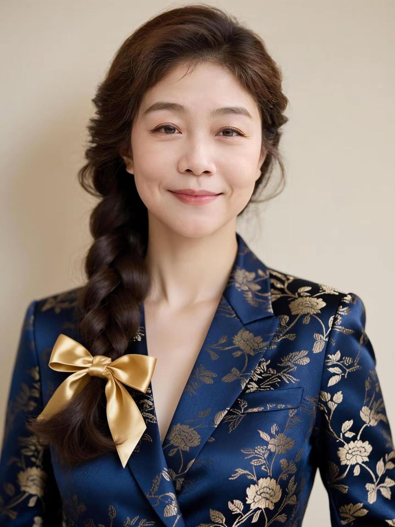 世界赠予我。AI中式编发写真