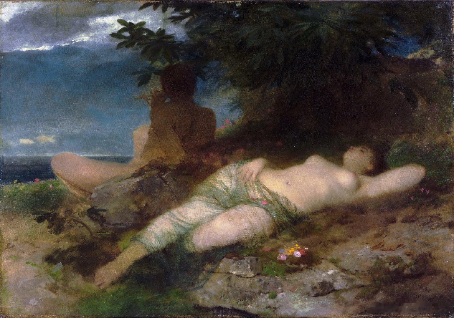 #西洋历史文化鱼缸[超话]# 瑞士象征主义画家Arnold Böcklin  (