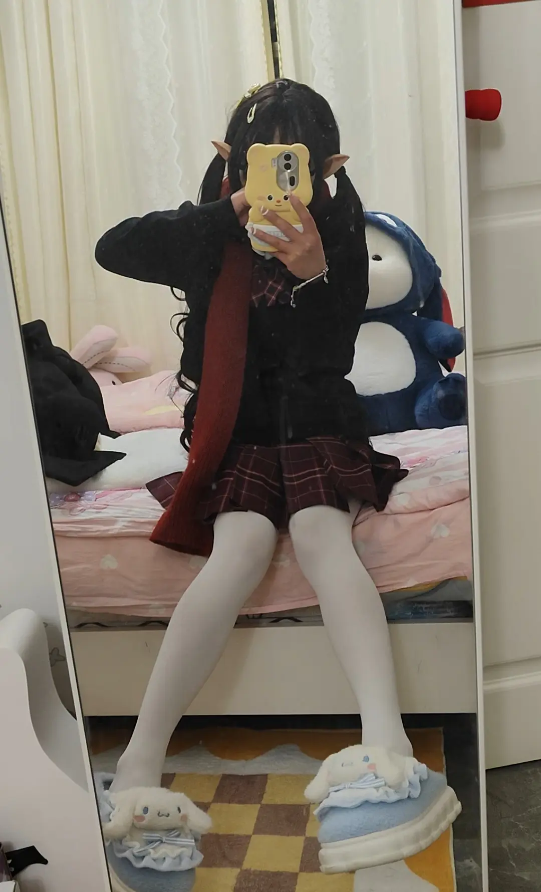 甜妹 jk制服 jk 沙华 春节