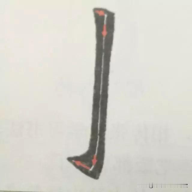 欧体楷书相关钩的关键几个笔画