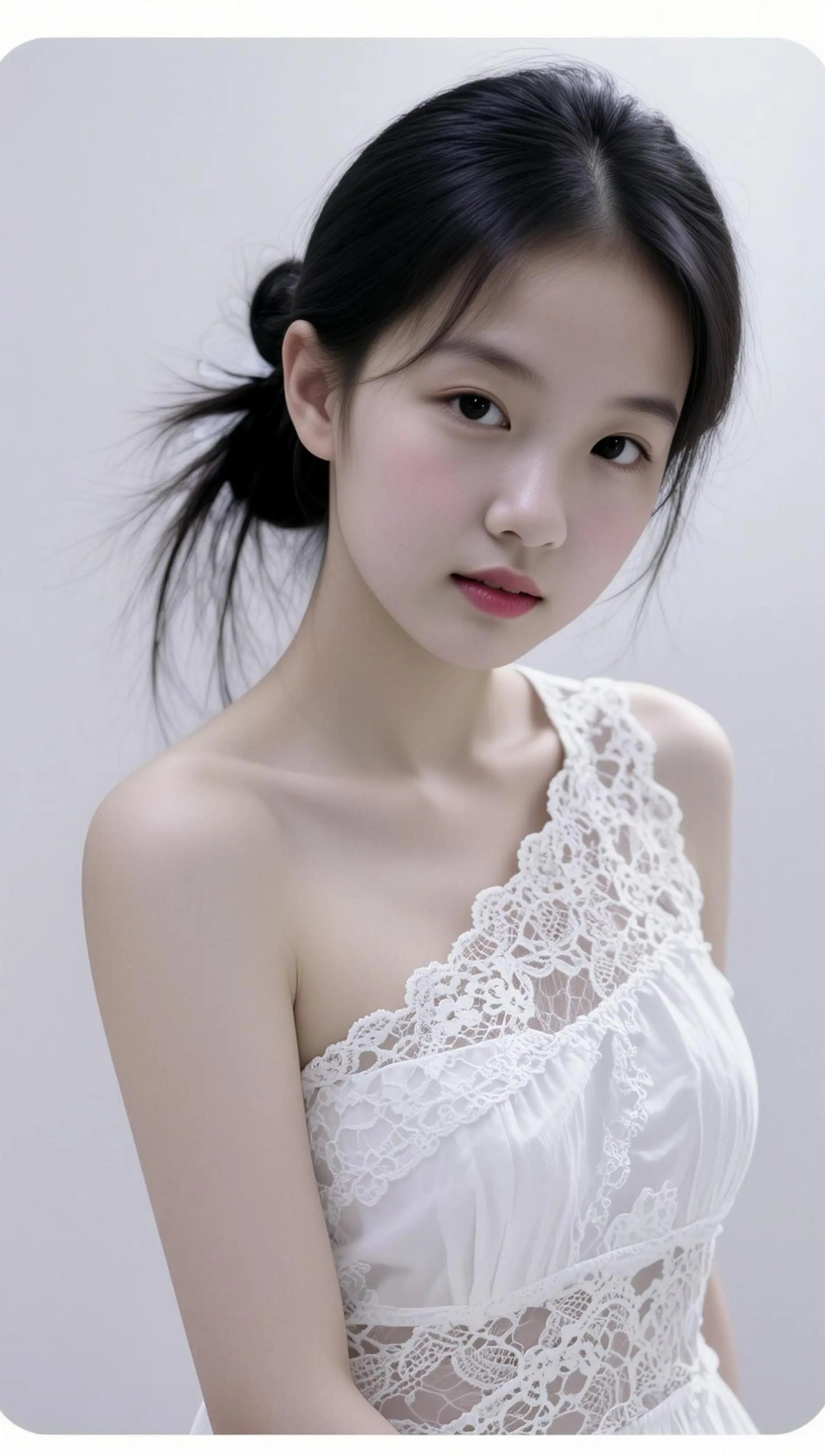 AI少女清新写真 ai创作