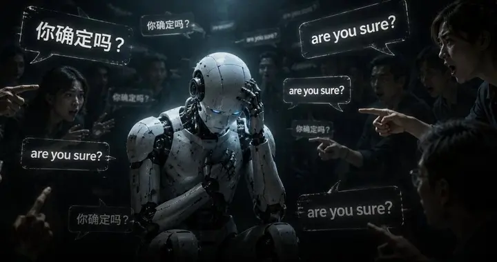 一句「你确定吗」，大模型集体暴露「讨好型人格」？