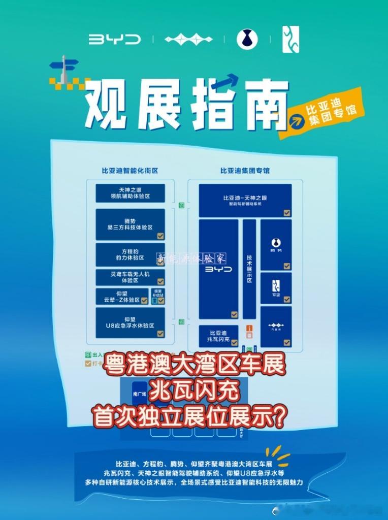 粤港澳大湾区车展兆瓦闪充首次独立展位展示？比亚迪比亚迪[超话] ​​​