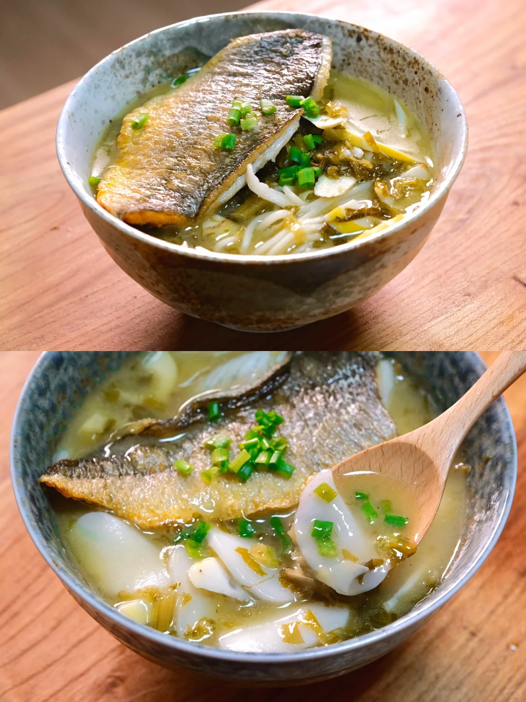 324天｜雪菜春笋黄鱼面vs年糕，年糕居然赢了