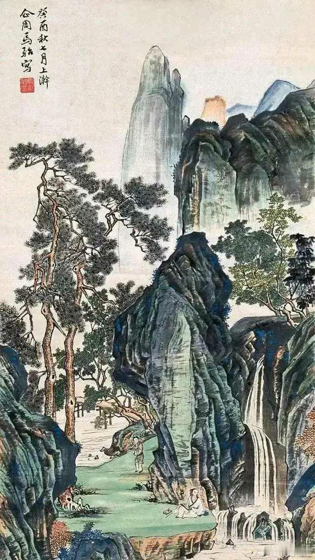 马骀（1886～1937）清未民初著名画家、美术理论家和教育家。字企周，又字子骧