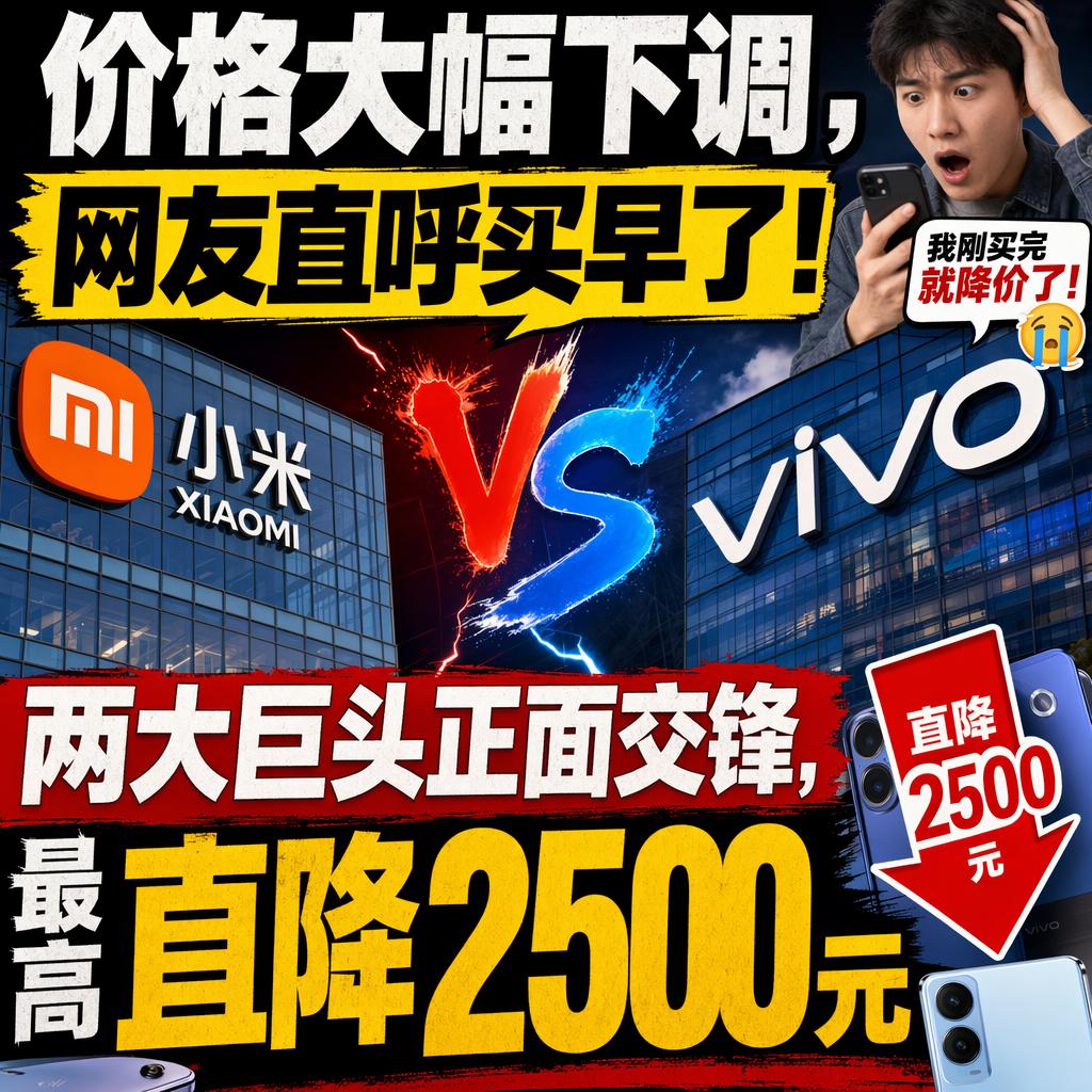 突发！大疆全线降价最高直降2500元，影石火速跟跌，有网友刚买完就直呼“买早了”