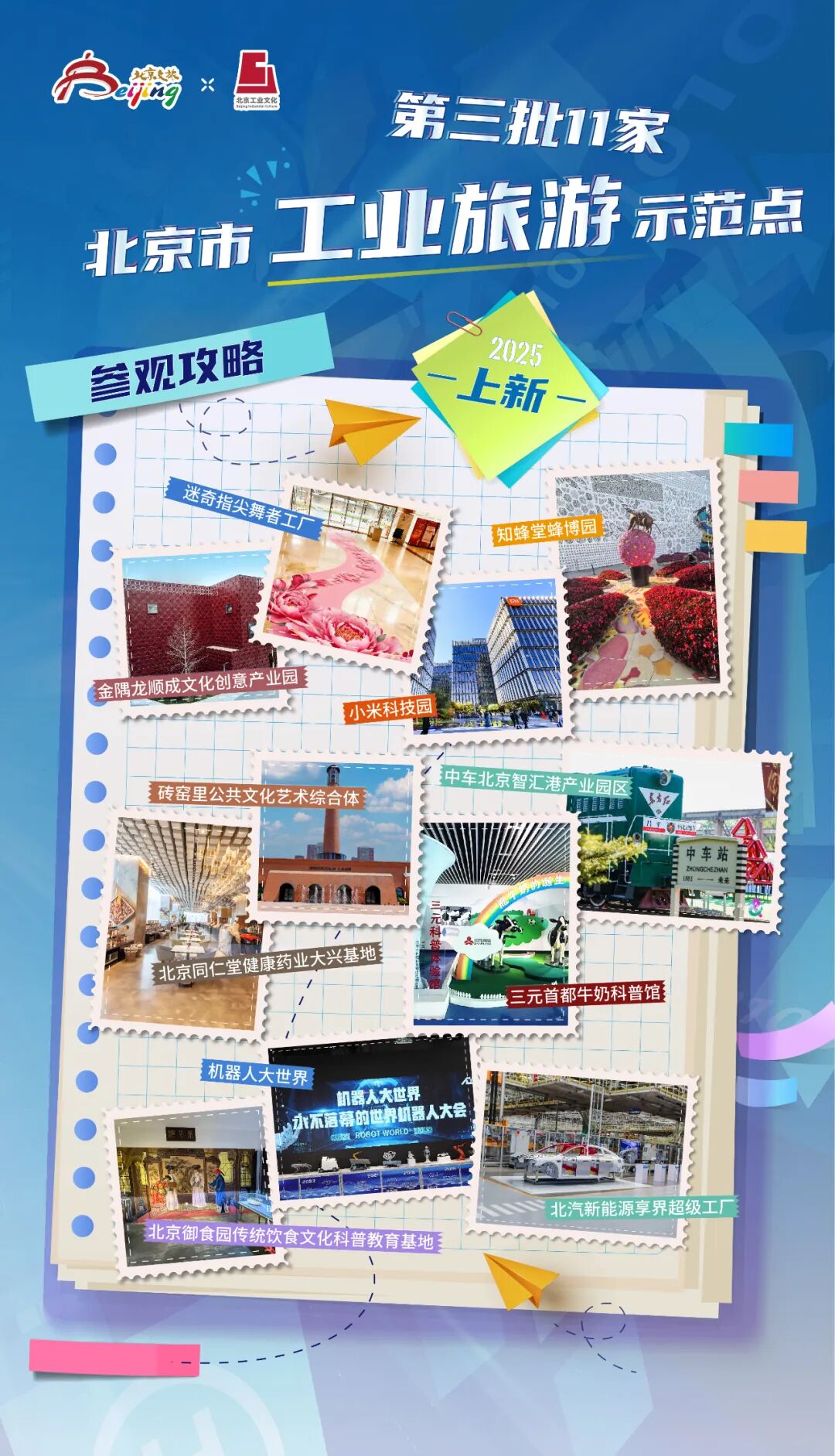 上新11家！北京工业旅游打卡点位达30处，攻略来了
