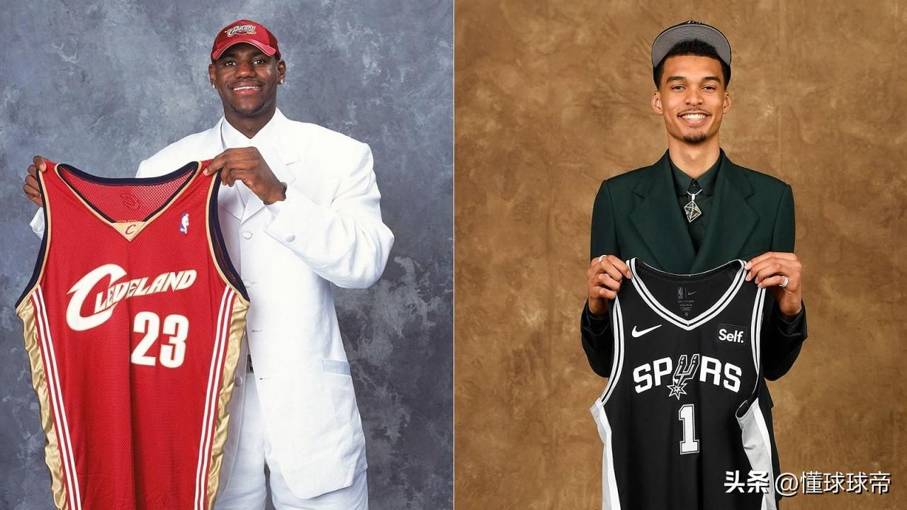 詹姆斯和文班亚马同时参加选秀，谁会成为状元呢？

詹姆斯新秀赛季数据:20.9分