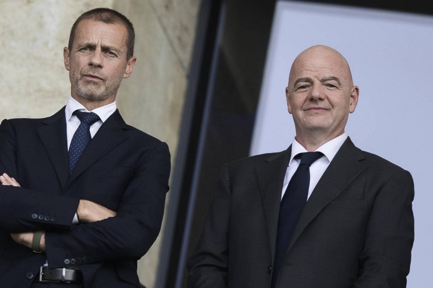【欧足联考虑起诉FIFA欧足联警告因凡蒂诺】在FIFA宣布放弃世界杯股份出售商业