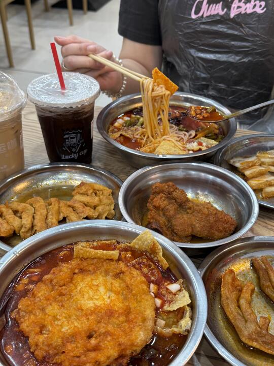 佳木斯最好吃的螺蛳粉炸蛋🍳被我发现了啦