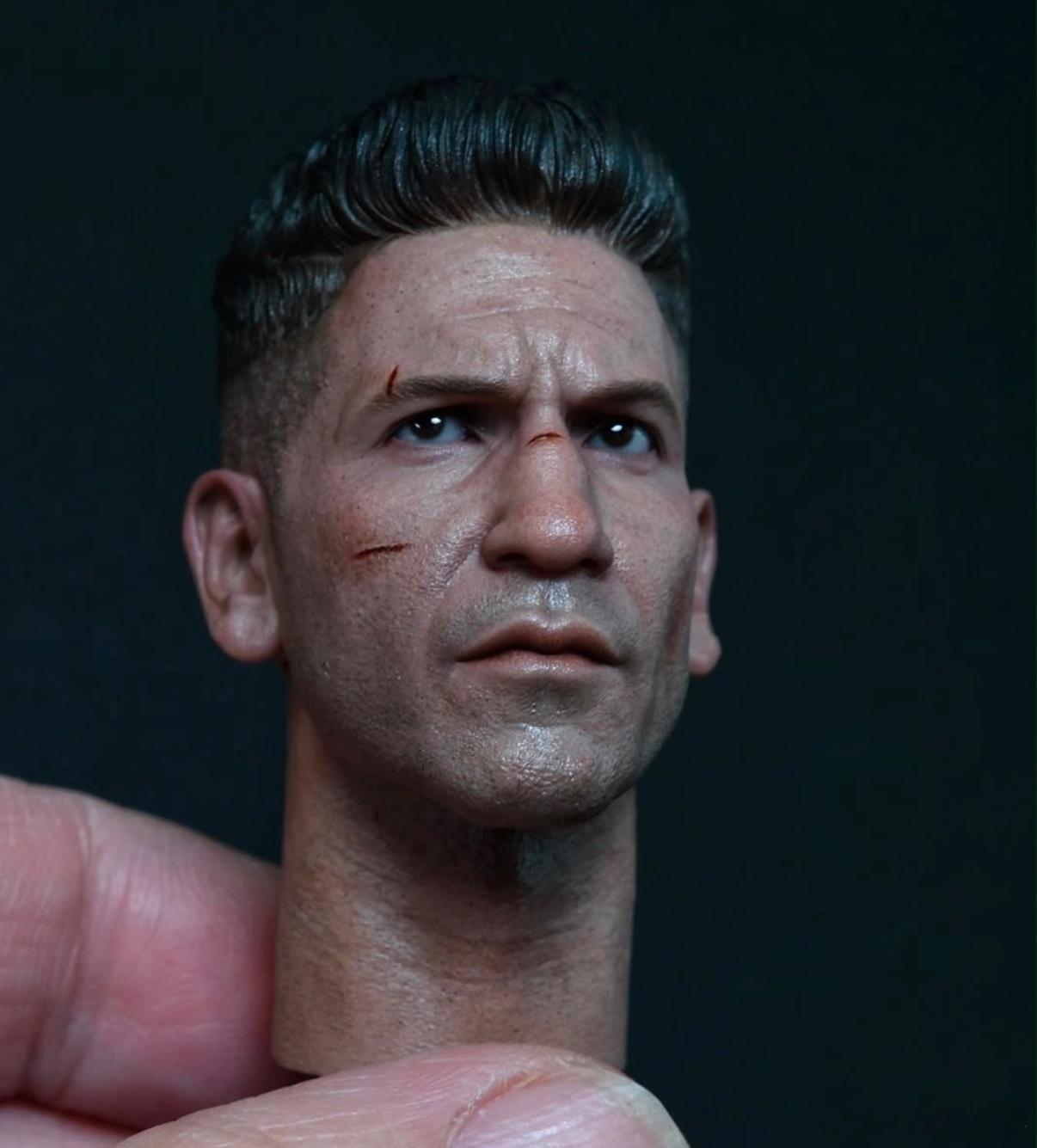 Hot Toys 「惩罚者」 样板头雕照 