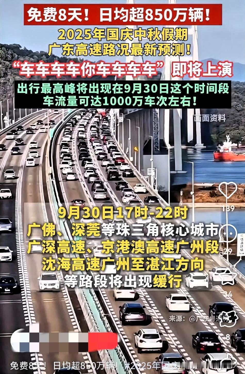 “聪明人”被堵路上，他们再次预判了你的预判。


去年国庆假期，30号出发的人聪
