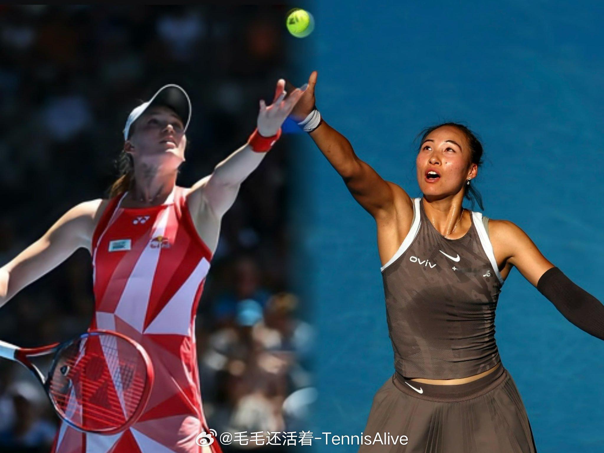 期待这场表演赛，明年郑钦文没有报名任何热身赛。所以这场表演赛会是一个非常好的热身