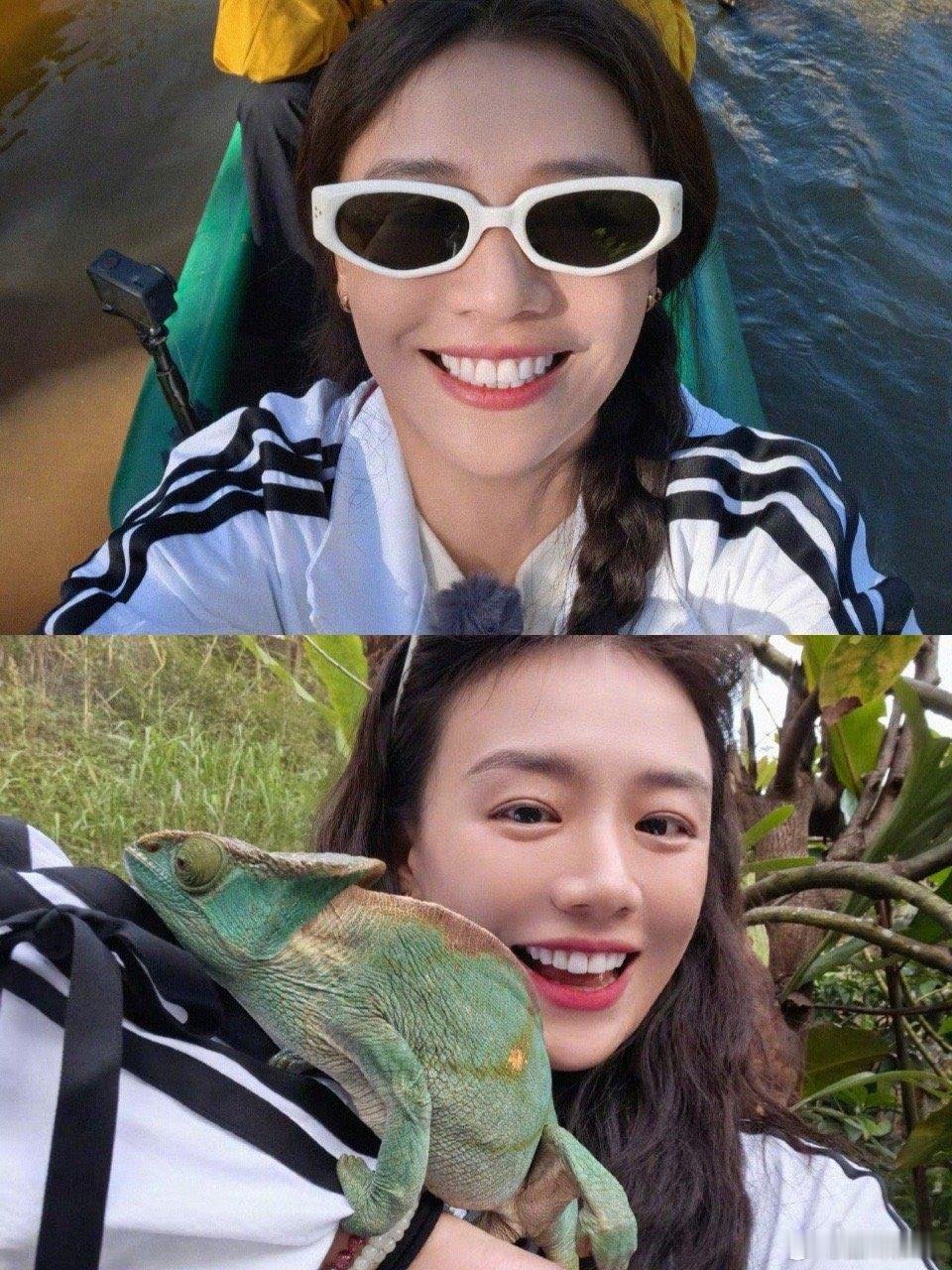 马思纯这组好像毕业旅行  快乐人格真的崛起吧 ～这才是马思纯应该有的样子 ​​​