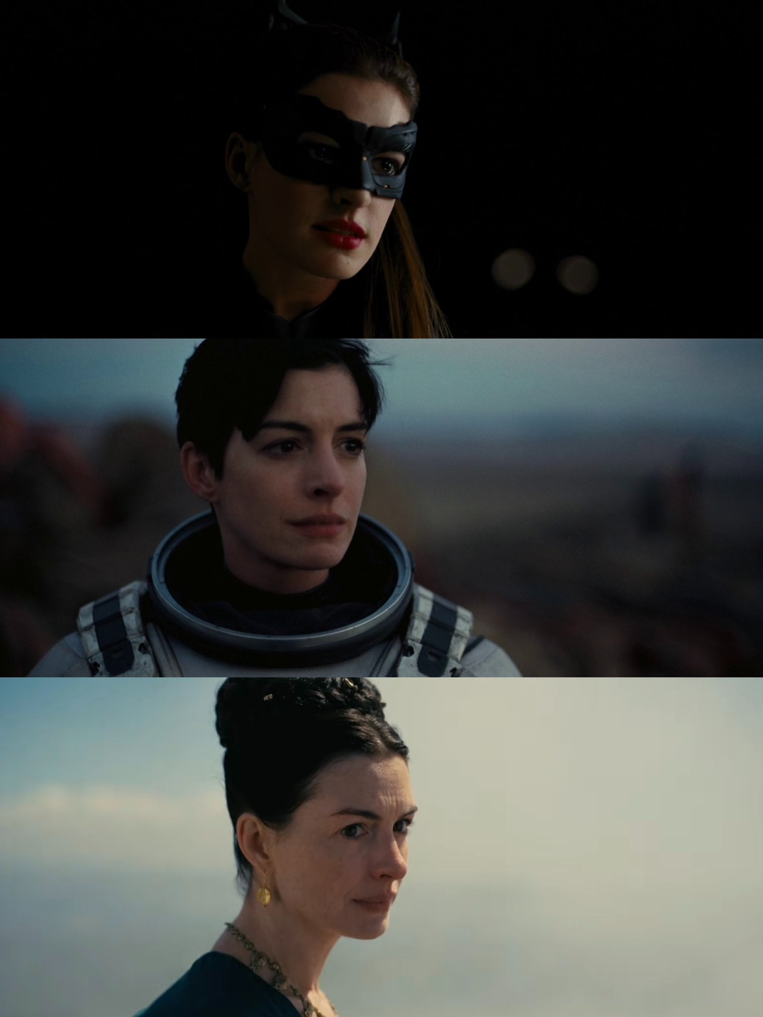 安妮海瑟薇参演诺兰三部力作造型一览！奥德赛诺兰新片奥德赛预告