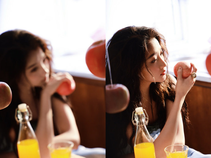 关晓彤苹果香 关晓彤眼镜西装大女人味 关晓彤眼镜西装大女人味，关晓彤苹果香，谁懂