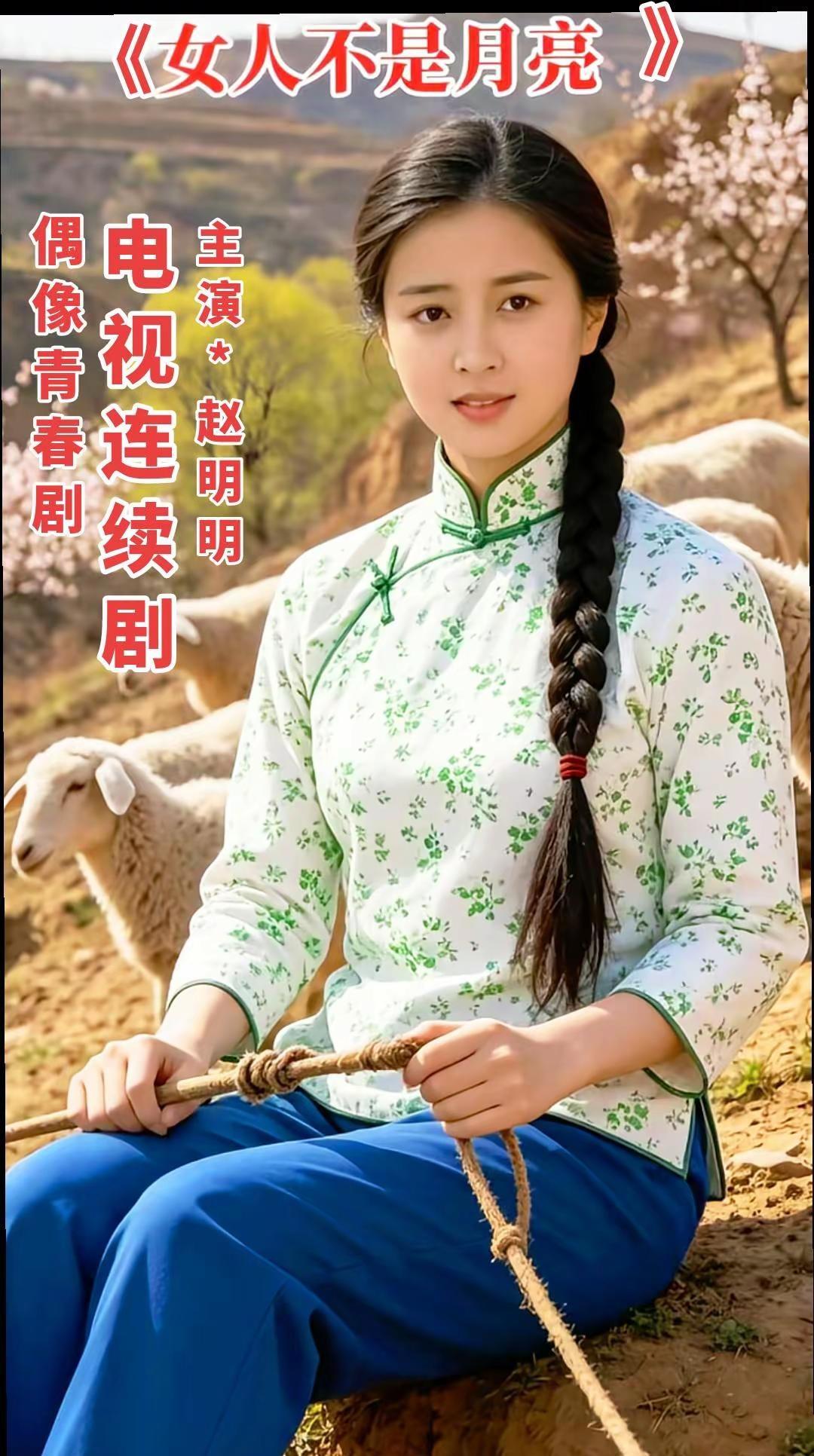 农村题材偶像青春剧《女人不是月亮》扣人心弦的故事情节，朴实无华的自然美，牵动着多